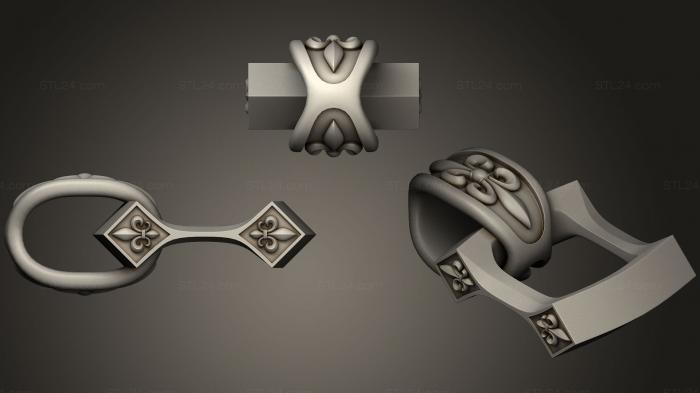 Jewelry (jewelry 43, JVLR_0490) 3D models for cnc